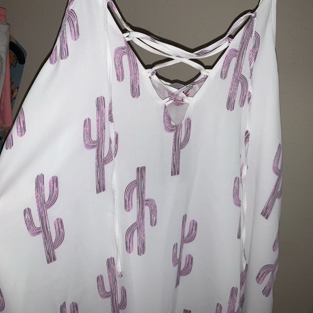 Women’s purple dress/blouse/swim cover up. - Picture 6 of 7